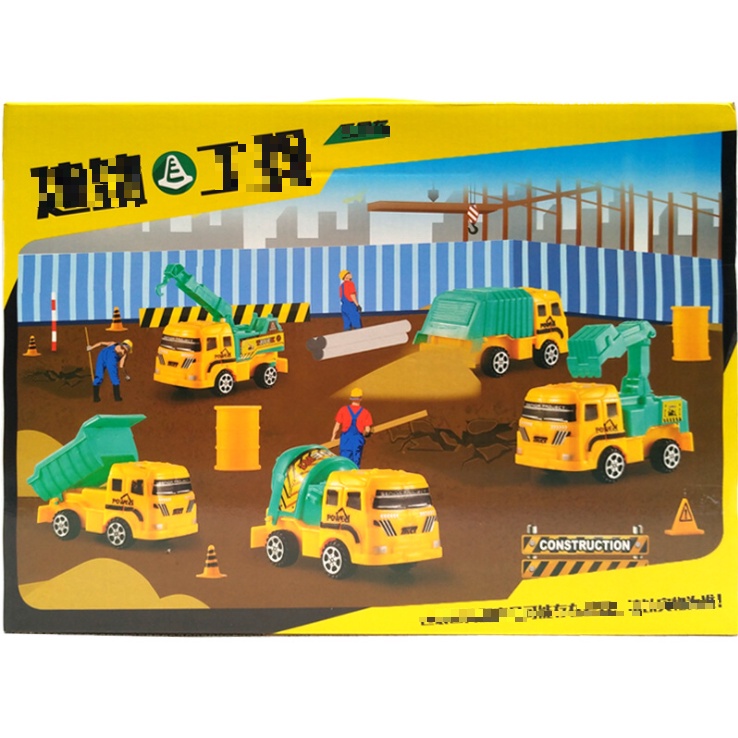 [Hàng Sẵn] Xe Tải Xây Dựng Đồ chơi Máy Xúc Vận chuyển