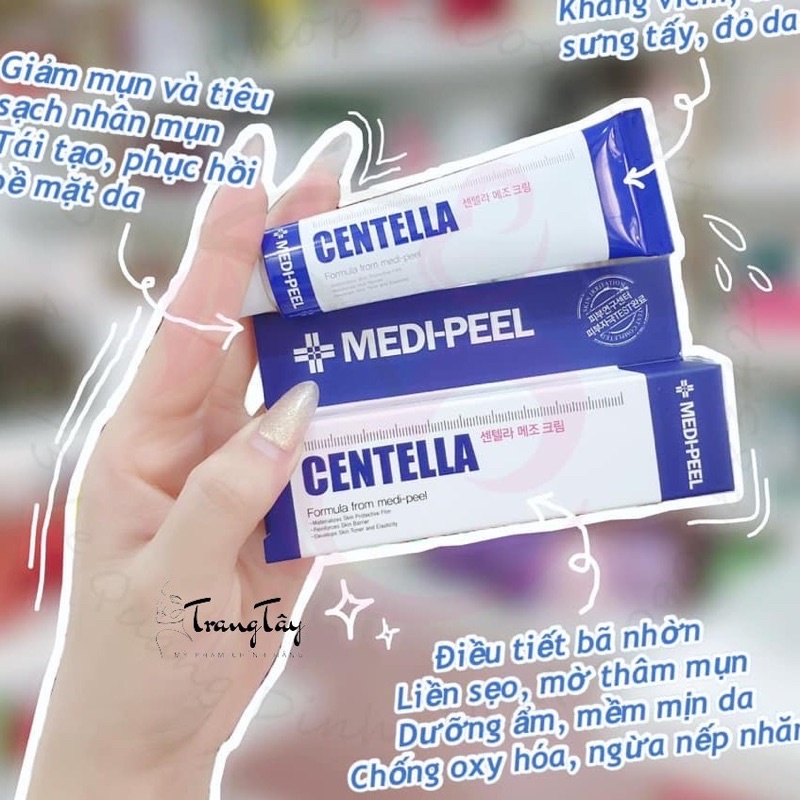 Kem Rau Má Cho Mụn Phục Hồi Da Medi Peel Centella Mezzo Cream