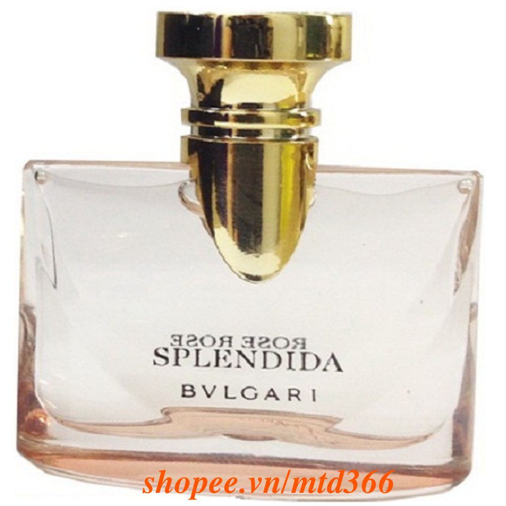 Nước hoa Bvlgari 5ml Splendida Rose Rose For Women 100% chính hãng.