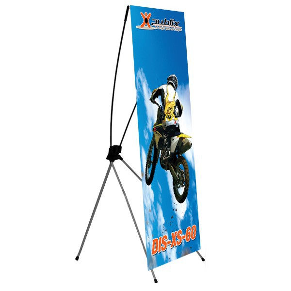 Khung Standee Chữ X Cường Lực Xshop 80x180cm Chính Hãng