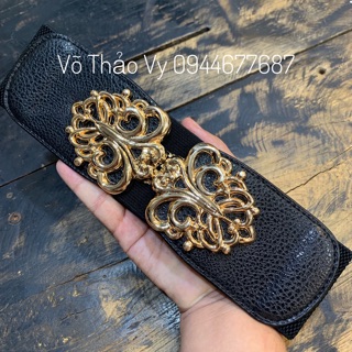 Nịt đầm bản 6 cm hoạ tiết