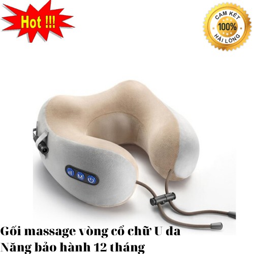 Gối massage vòng cổ chữ U đa Năng - Home and Garden