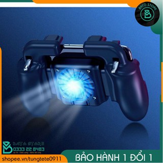 Tay Cầm Game H5II QUẠT TẢN NHIỆT Chơi Pubg, Ros, Free Fire Controller, LIÊN QUÂN mã H5II