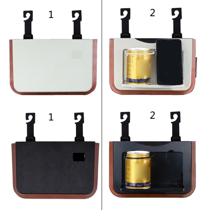 Thùng rác đa năng có thể gấp gọn chống thấm nước gắn lưng ghế ngồi xe hơi