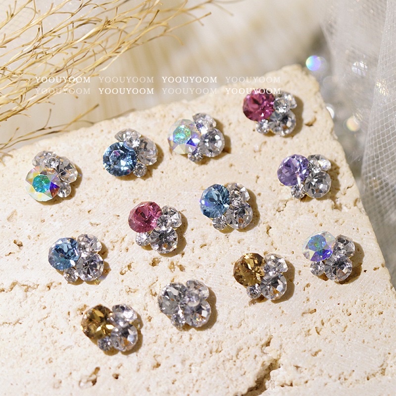 Đá chùm nail, đá khối nail cao cấp gắn móng