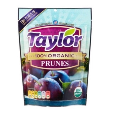 Mận Sấy Khô Hữu Cơ Taylor Mỹ 250g