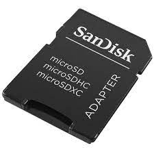 Adapter thẻ nhớ chuyển đổi thẻ nhớ Micro SD  sang SD - Dùng cho máy ảnh Laptop, CAMERA