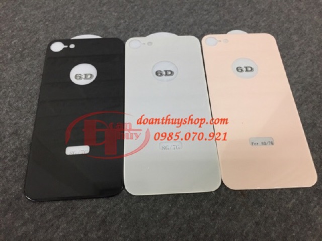 Kính cường lực 5D mặt sau cho ip7, ip 8,ip X