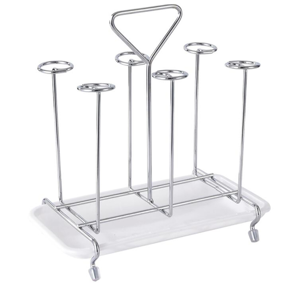 Giá phơi ly thiết kế đơn giản kích thước 25*18*13 cm tiện dụng cho nhà bếp