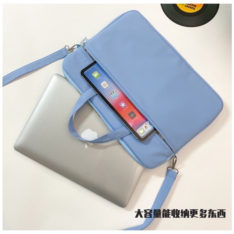 Túi Đựng Laptop Màu Trơn 11-Inch 13 Inch Phong Cách Hàn Quốc