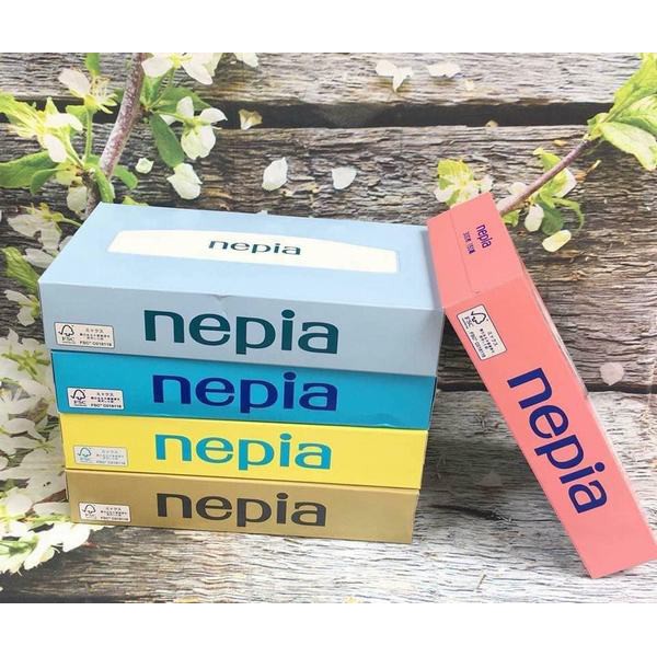 Set 5 hộp giấy ăn 150 tờ Nepia xuất xứ Nhật Bản