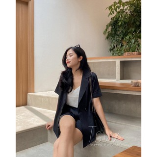 Khoác vest blazer basic