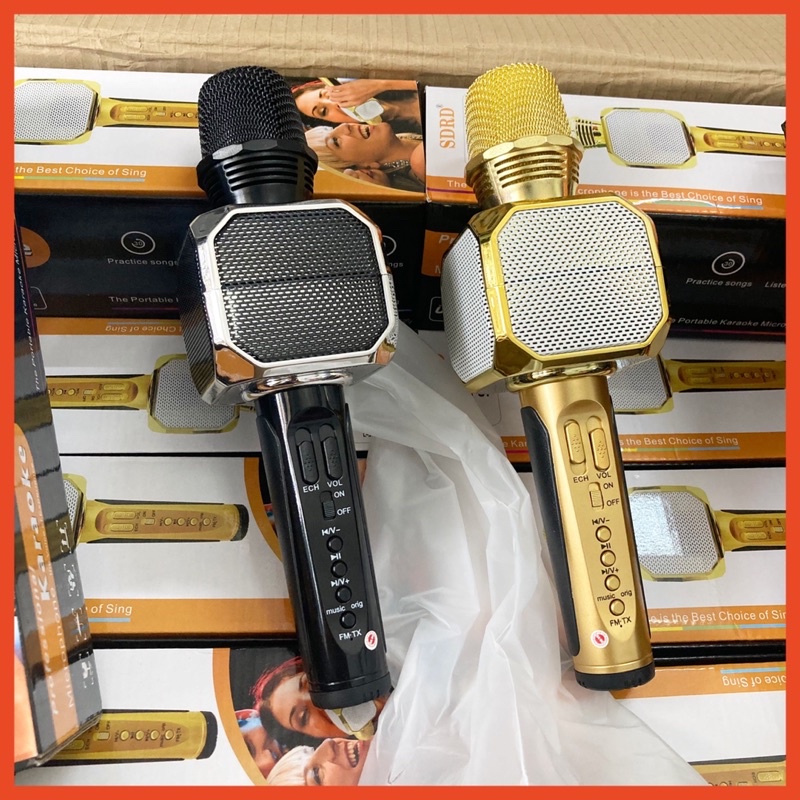 Mic Hát karaoke Bluetooth SD10