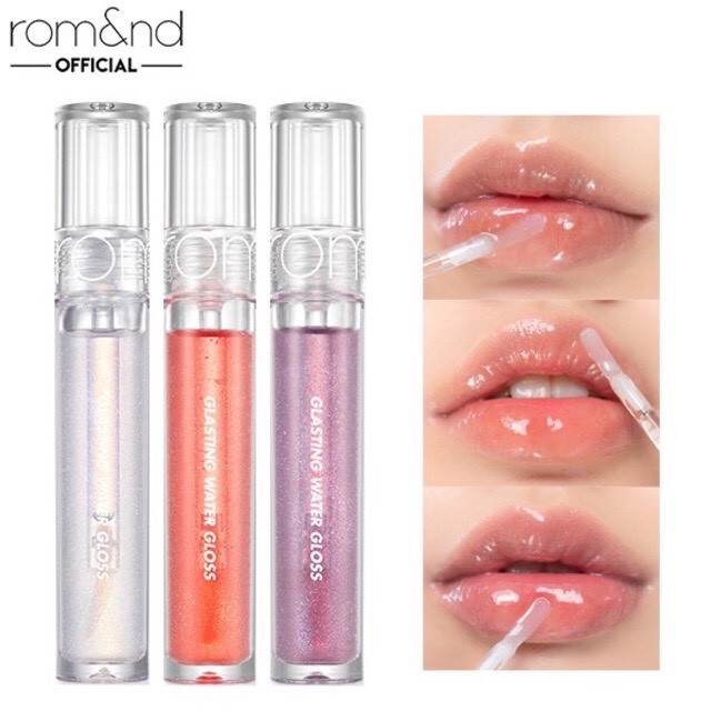 (Chính Hãng) Son bóng Romand Glasting Water Gloss