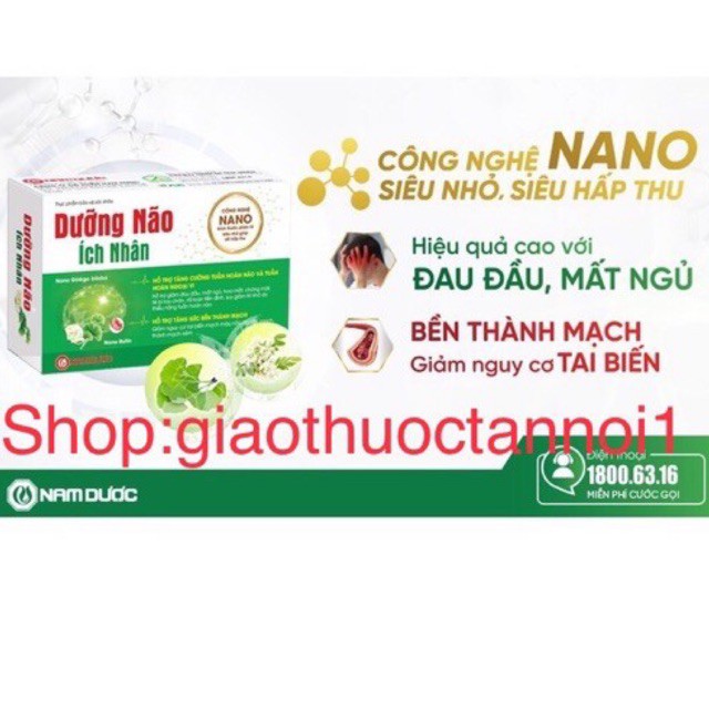 Dưỡng Não Ích Nhân - người bị thiểu năng tuần hoàn máu não, suy nhược thần kinh, rối loạn tiền đình, tê bì chân tay