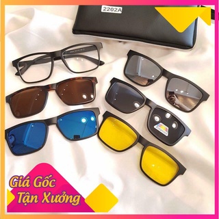 Mắt kính đa tròng 5in1 + bao da cực hot cực xịn