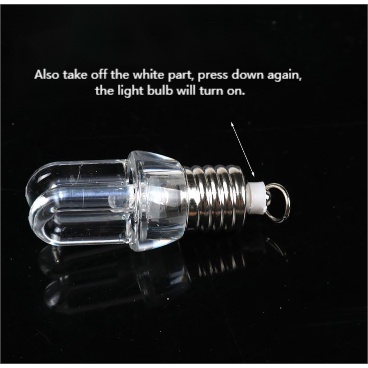 Đôi Khuyên Tai Hình Bóng Đèn Nhiều Màu Thời Trang Cho Nữ