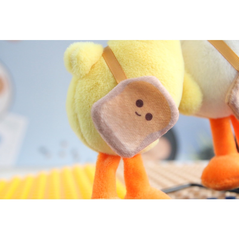 Móc Khóa Vịt Nhồi Bông Xinh Xắn Dễ Thương