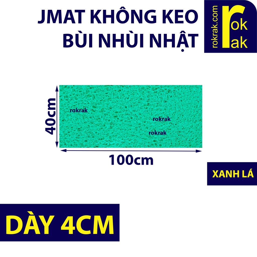 Jmat Bùi Nhùi Không keo tấm 40x100cm lọc vi sinh hồ cá cảnh