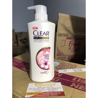 Dầu gội Clear Thái Lan - Clear Hoa Anh Đào Thái Lan 450ml ( hình thật sp)