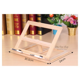 Giá đỡ đọc sách gỗ thông
