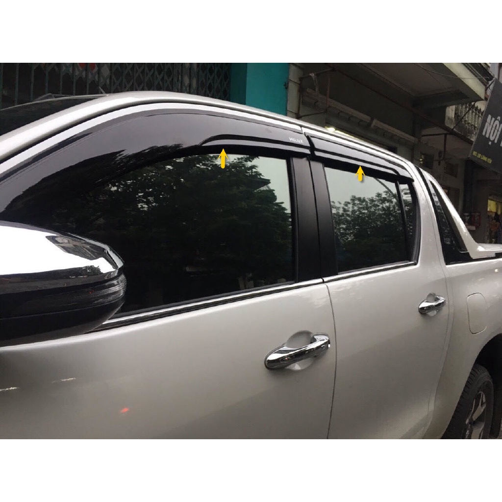 Vè che mưa Toyota Hillux 2016-2021