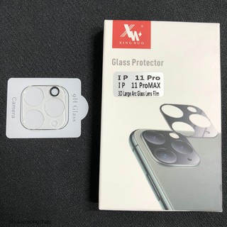 Cường Lực Bảo Vệ Cụm Camera iP 11 Pro Max/11 Pro Trong Suốt Xing Nuo