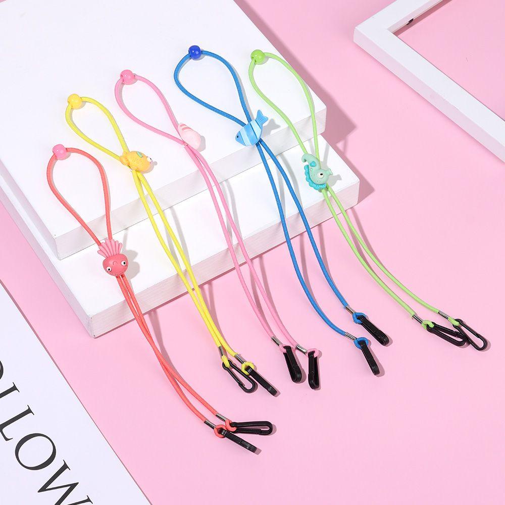 Dây Đeo Mắt Kính Bằng Nylon Co Giãn Hình Thú Hoạt Hình Cho Bé