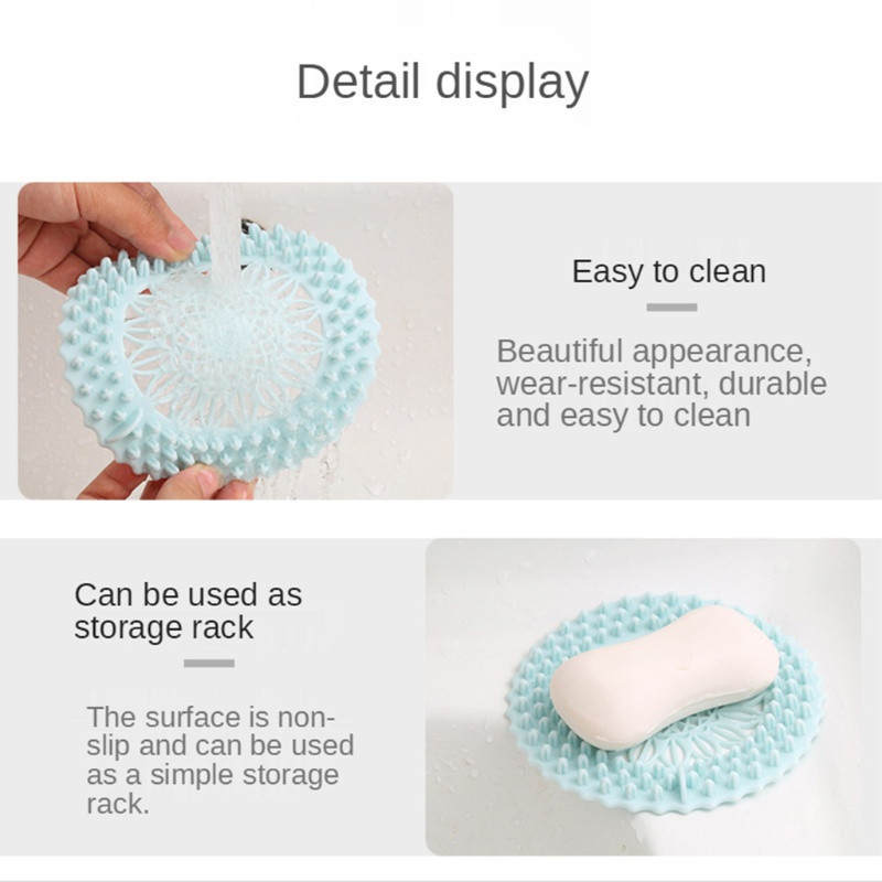 Dụng Cụ Lọc Tóc Chống Tắc Nghẽn Cho Nhà Bếp / Phòng Tắm