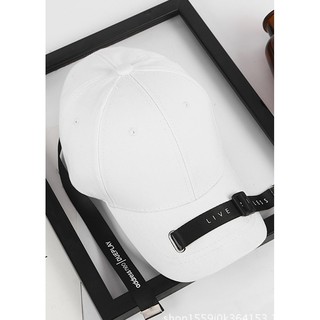 [RẺ VÔ ĐỊCH] Nón Đuôi dài – Mũ Hàn Quốc dây dài Unisex LIVE trắng mũi đen – Trùm Unisex TNSPK02 TĐ