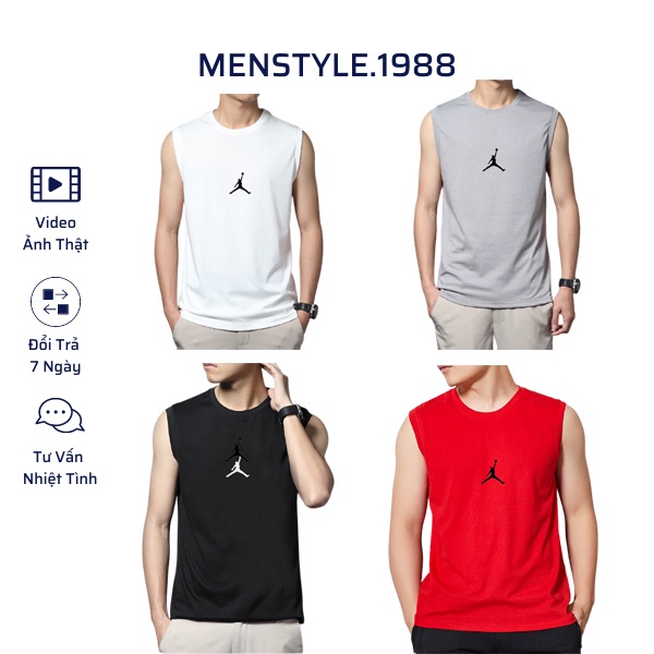 Áo thun ba lỗ nam sát nách áo tank top thể thao nam chất thun lạnh co giãn 4 màu (BL006)
