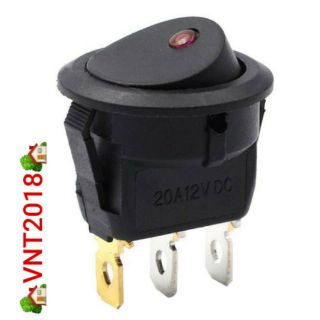 Công tắc ON/OFF  12V phi 19mm có đèn led