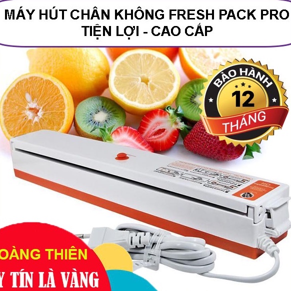 [TẶNG KÈM TÚI] Máy hút Chân Không Kiêm Hàn Miệng Túi Fresh Pack Pro Cao Cấp Sản Phẩm Tiện Ích Dùng Trong Gia Đình