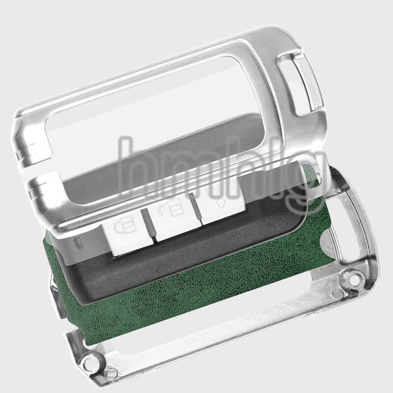 Vỏ Bọc Chìa Khóa Điều Khiển Từ Xa Bằng Da + Silicon Cho Mitsubishi Xpander Prime 2023 Montero Sport 2022 Xpander Cross Pajero Montero Triton Outlander ASX