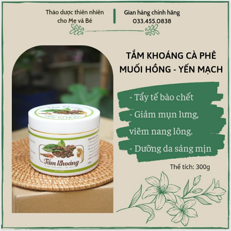 TẮM_KHOÁNG CAFE-MUỐI HỒNG-YẾN MẠCH