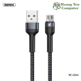CÁP SẠC TYPE-C REMAX RC-124A/124M