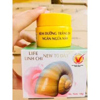 Kem Linh Chi nám tàn nhang trắng da 18gr