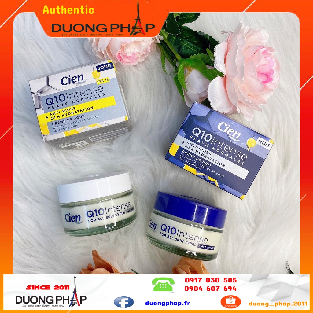 COMBO KEM DƯỠNG CIEN NGÀY VÀ ĐÊM 50ml