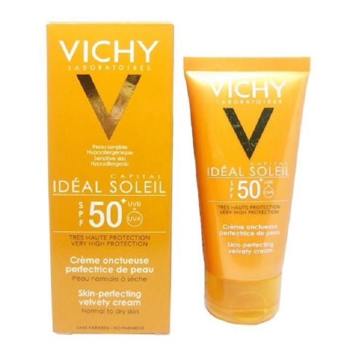 Kem chống nắng Vichy dành cho da khô, da nhạy cảm 50ml của ĐỨC