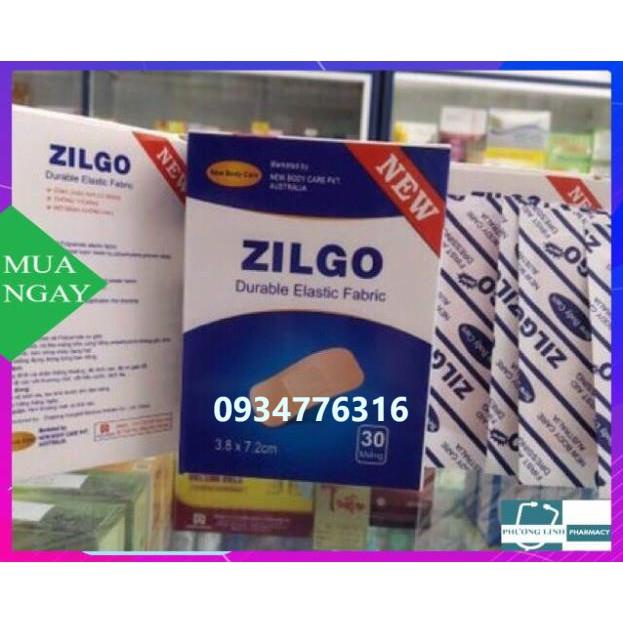 Băng cá nhân Zilgo (hộp 102 miếng)