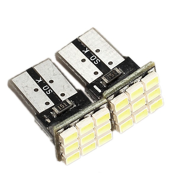 Đèn LED biển số xe T10 194 168 W5W 2x9SMD DC 12V