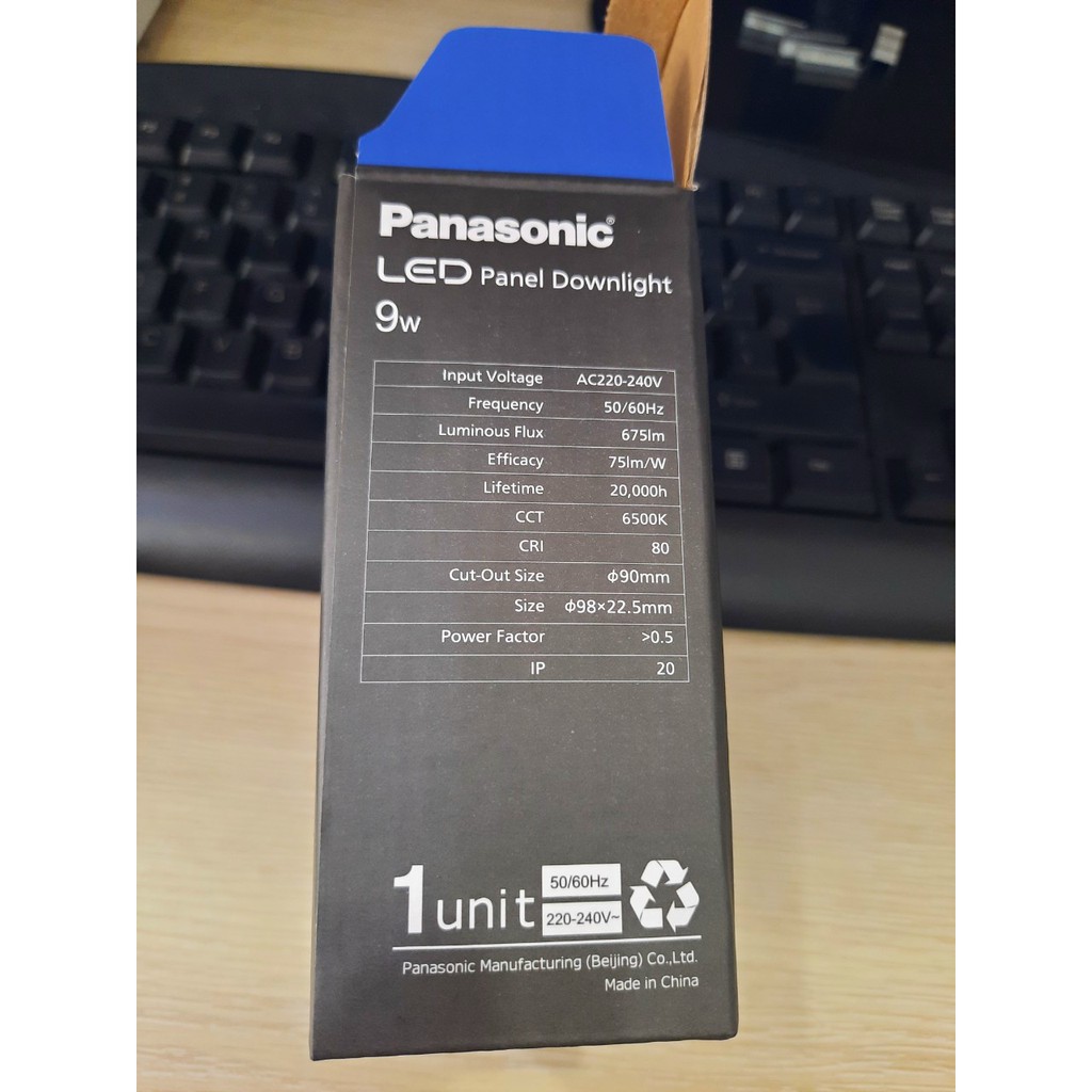 Đèn Led âm trần 9W Panasonic NNNC7651188\NNNC7655188\NNNC7650188