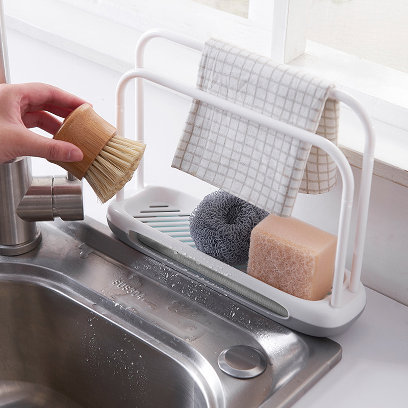 Giá Treo Khăn 2 Trong 1 Tiện Lợi Cho Nhà Bếp