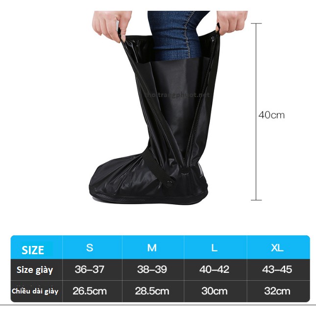 Bọc giày đi mưa / Ủng đi mưa chống thấm | BigBuy360 - bigbuy360.vn