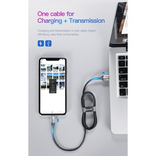 Cáp sạc và truyền dữ liệu tốc độ cao Baseus Lightning cho iPhone/ iPad (sạc nhanh 2.4A, LED báo sạc)