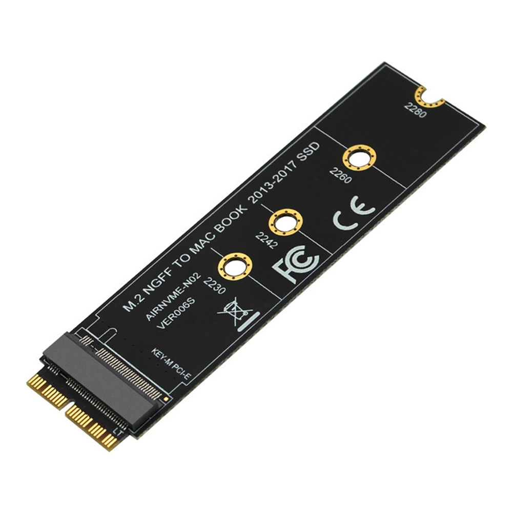 Thẻ Chuyển Đổi Tốc Độ Nhanh M.2 Ngff Sang Nvme Ssd Cho Macbook 13-17