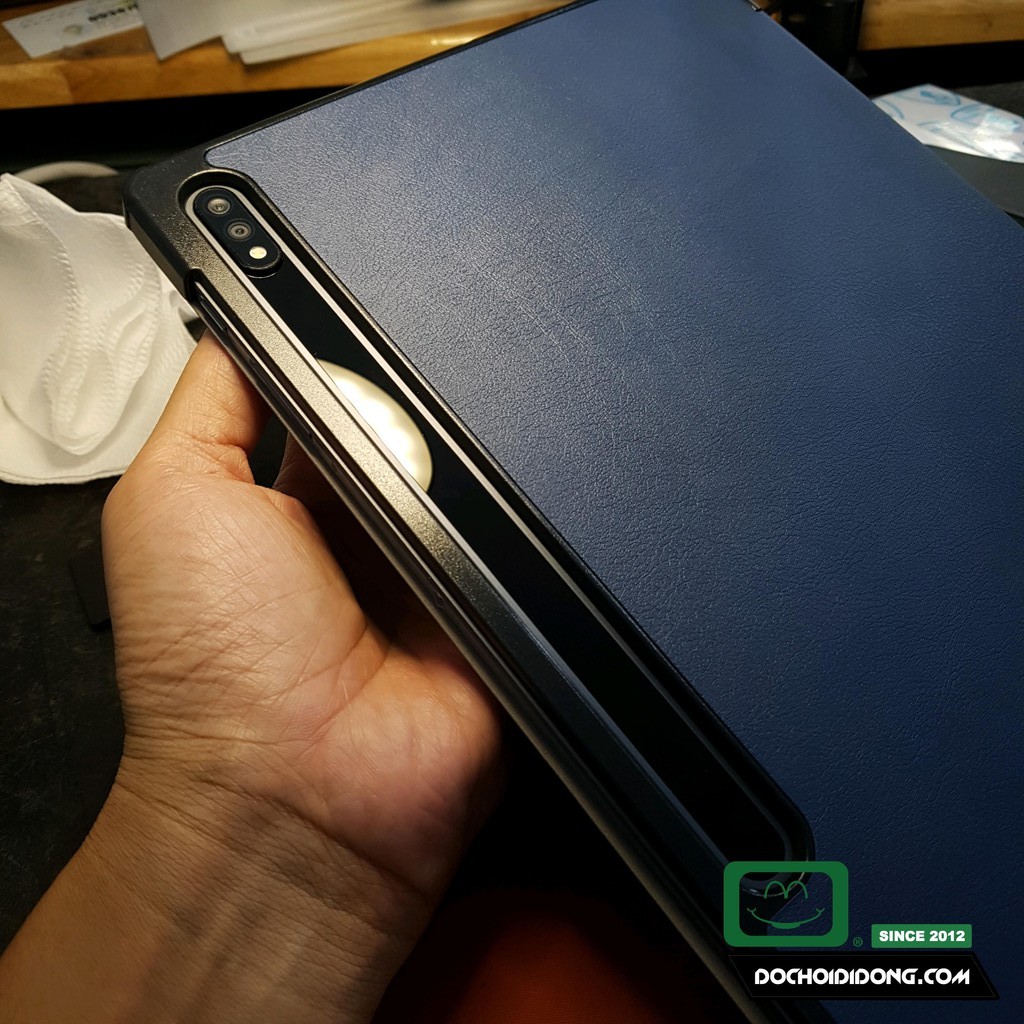 Bao Da Samsung Galaxy Tab S7 T870/875 Và Tab S7+ Plus T970/T975 Dạng Flip Cao Cấp