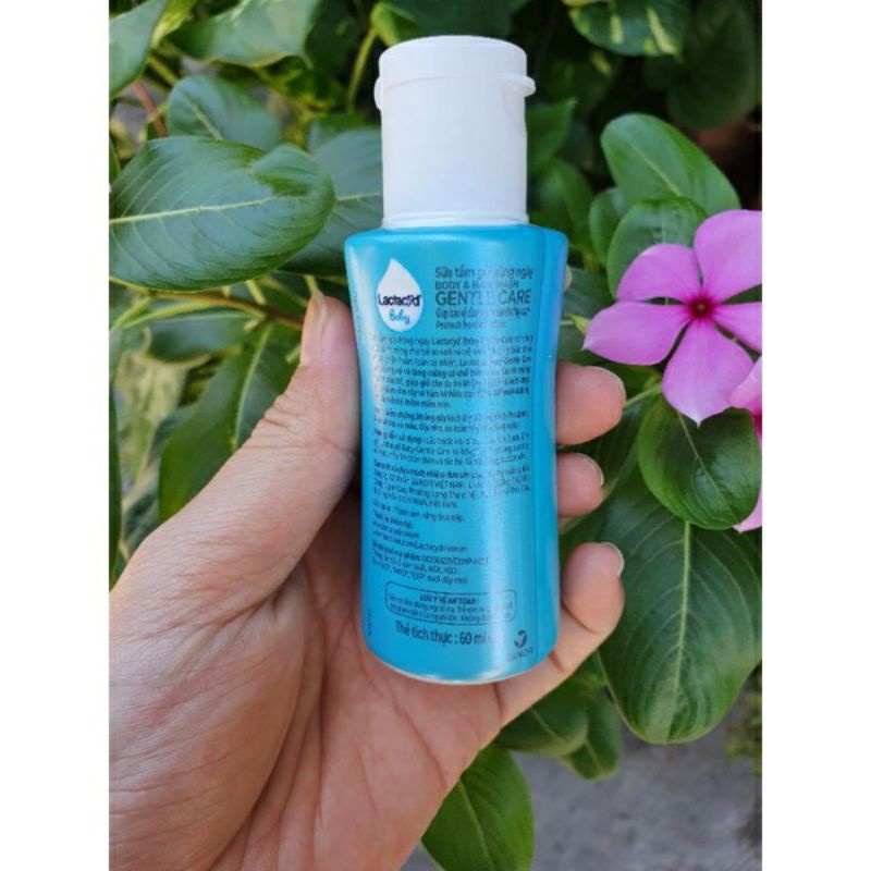 Sữa tắm lactacyd baby 60ml mẫu mới