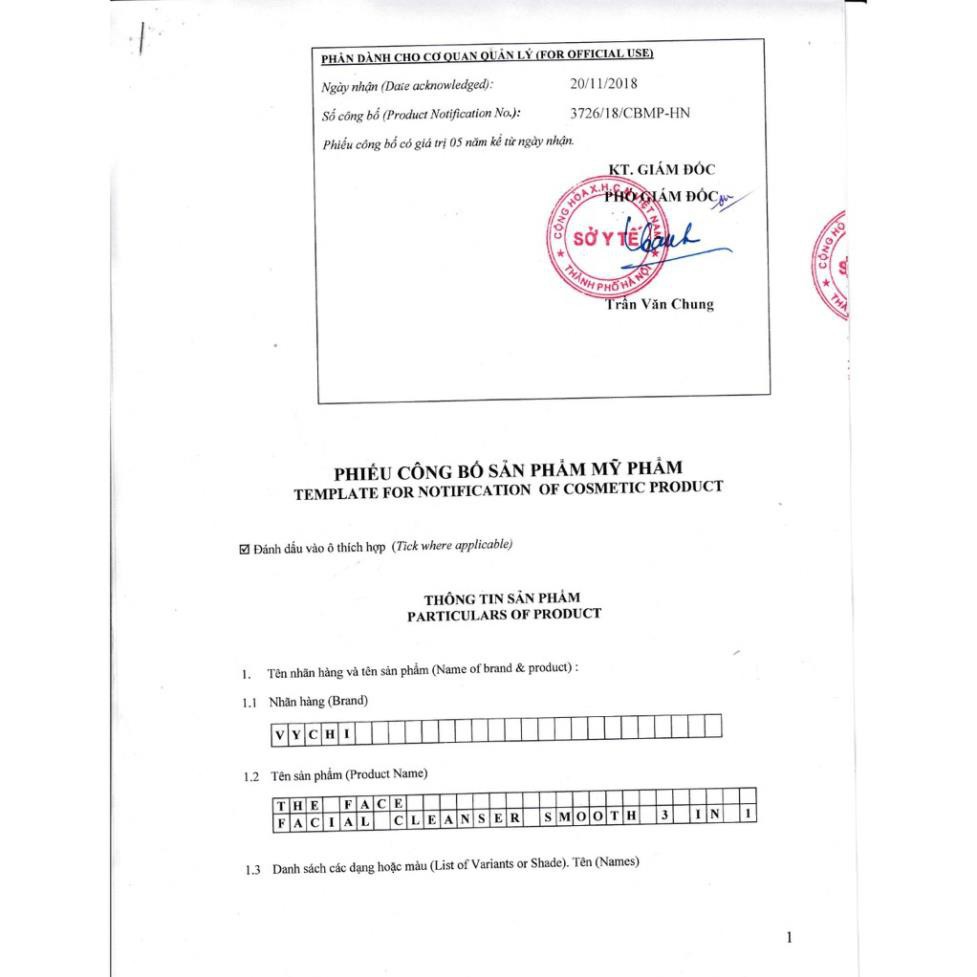 Bộ ba SKINCARE SỮA RỬA MẶT GEL TẨY TẾ BÀO CHẾT DẦU TẨY TRANG THEFACE-VYCHI 50ml | BigBuy360 - bigbuy360.vn