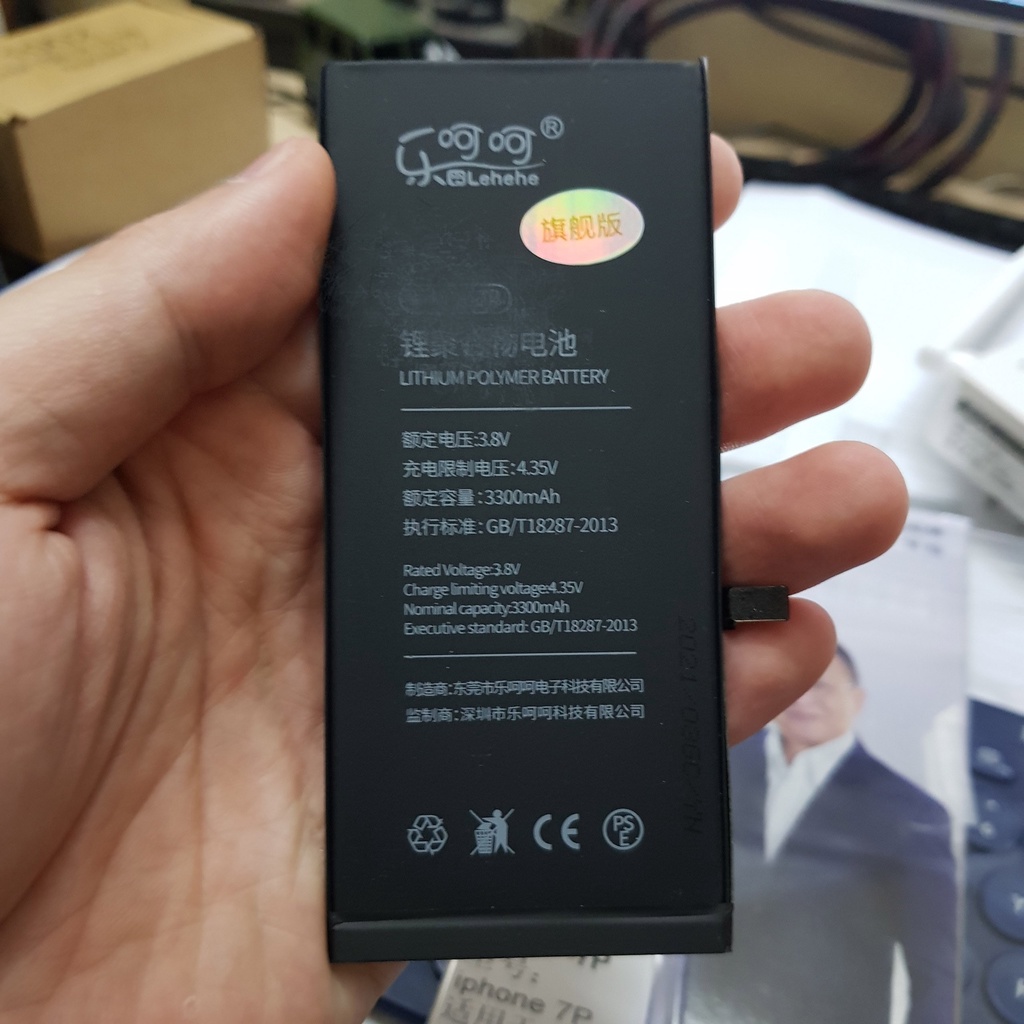 Pin dung lượng cao Lehehe 5,5s,6,6s,6plus,6splus,7,7plus,8,8plus tặng kèm tô vít